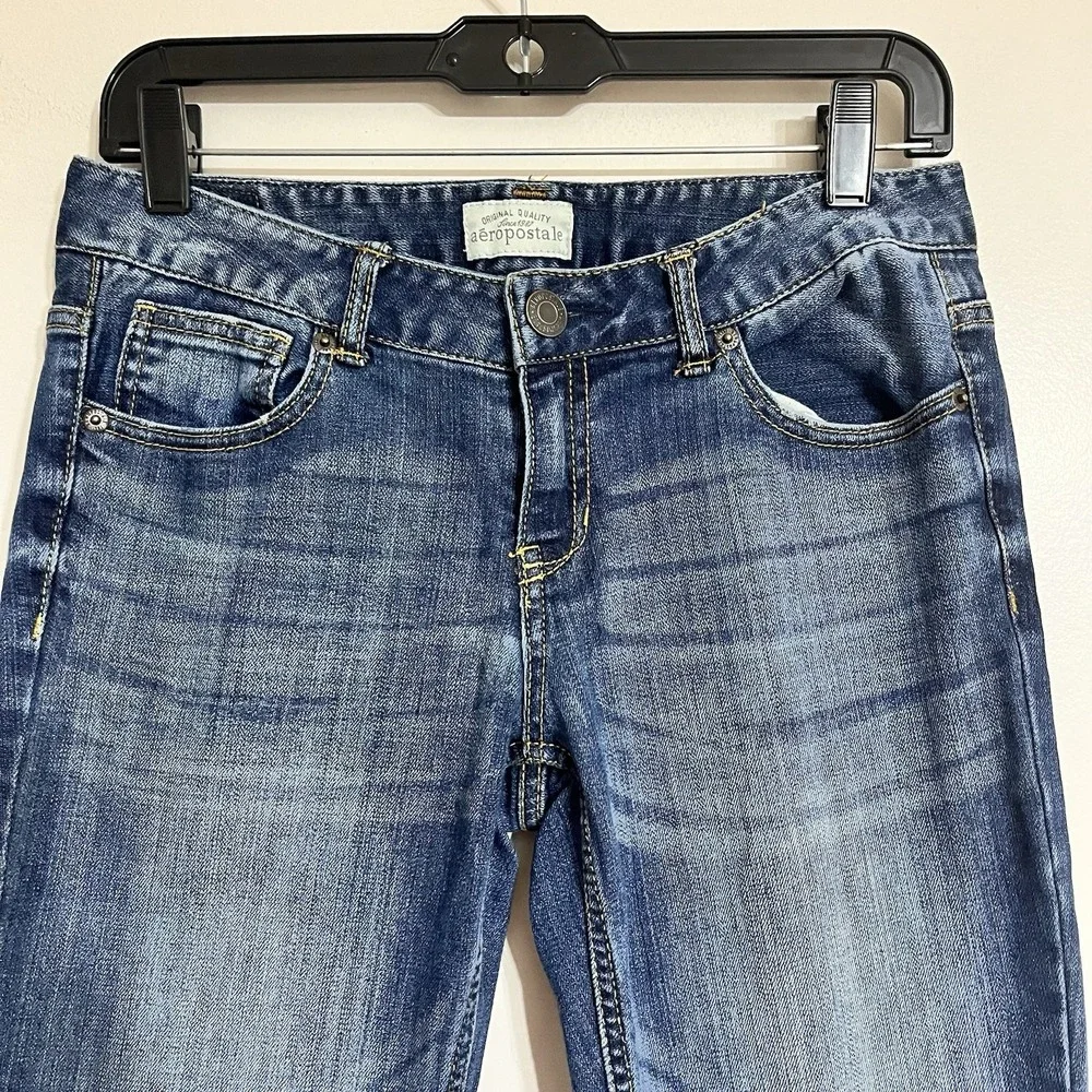 Aeropostale‎ Ashley Ultra Skinny Jeans Women's Size 5/6 Regular Dark Wash